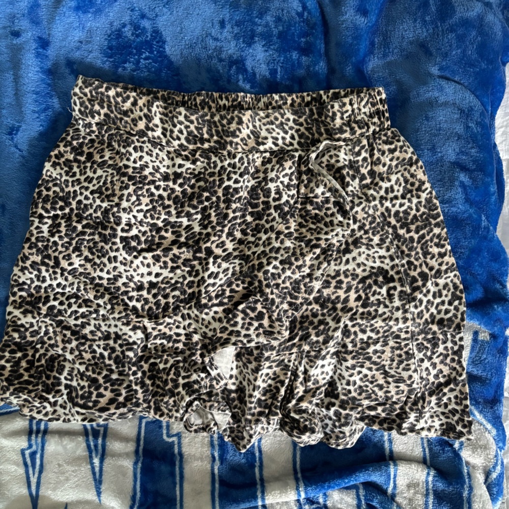 Leopard Print Women's Shorts
